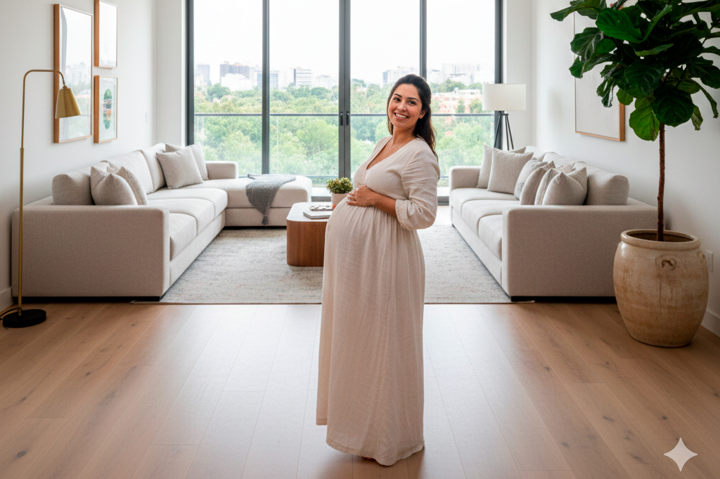 Surrogate mother in a warm home environment